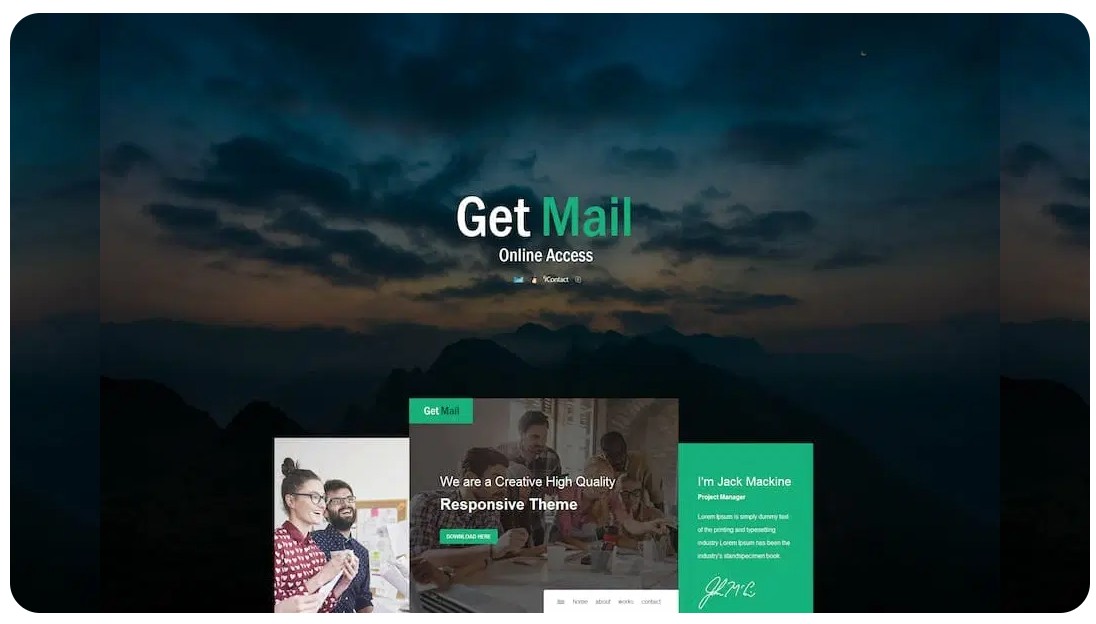 Get Mail - Responsive E-mail Template