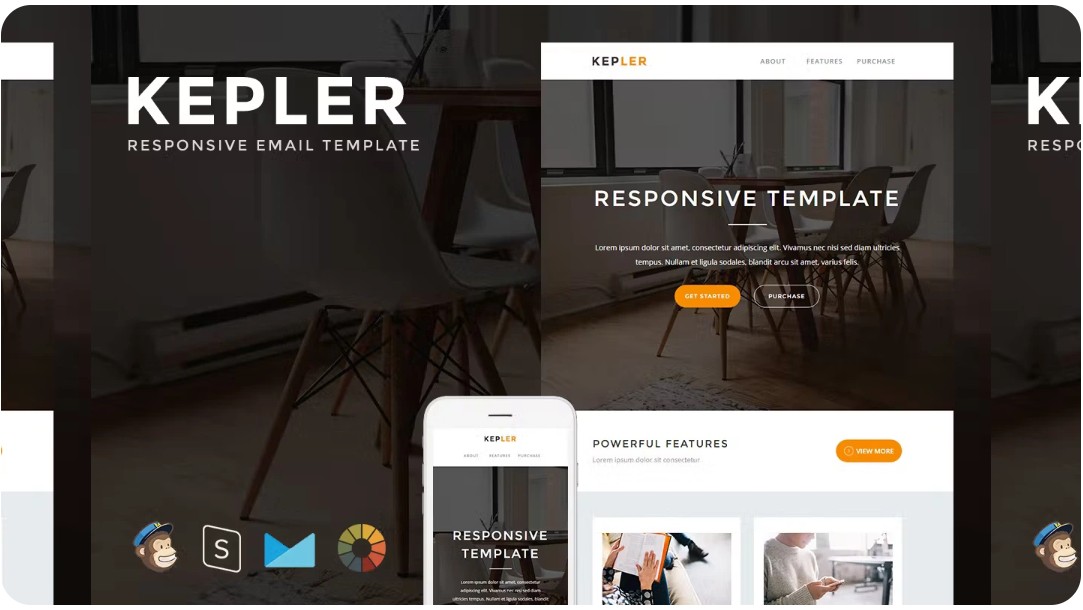 Kepler - Responsive Email + StampReady Builder