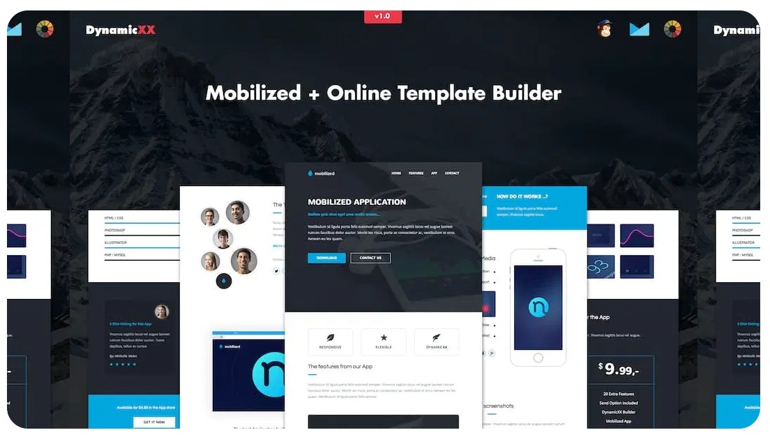 Mobilized - Responsive APP Email Template