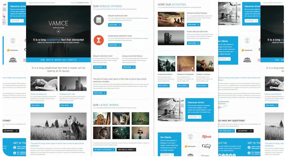 Vamice Mail - Responsive Email Template