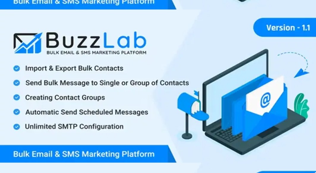 BuzzLab – Bulk Email And SMS Marketing Platform