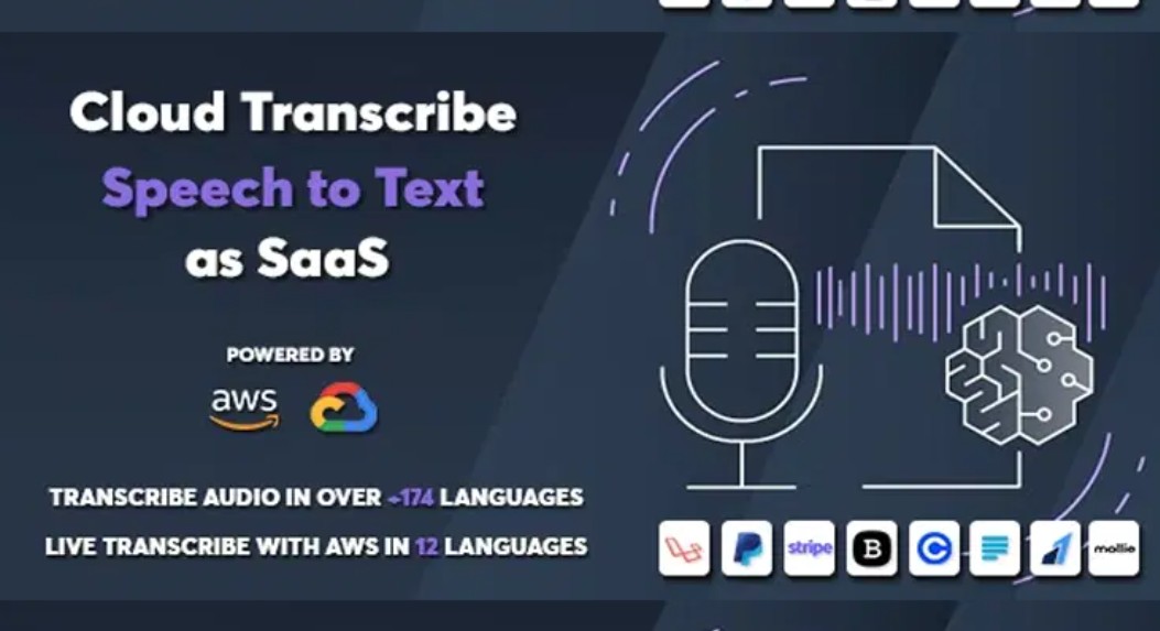 Cloud Transcribe – Speech to Text as SaaS