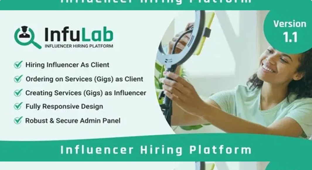 InfuLab – Influencer Hiring Platform