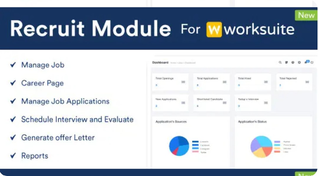 RecruitModule For Worksuite CRM