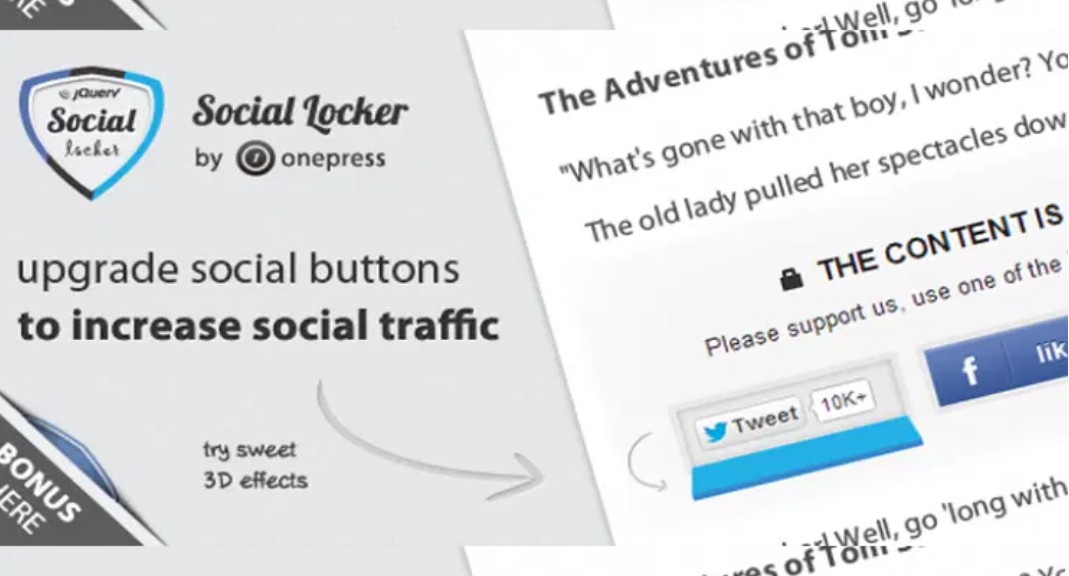 Social Locker for jQuery