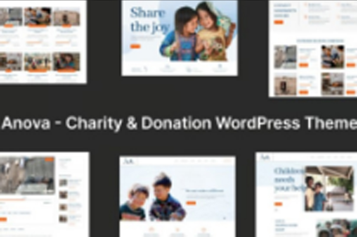 Anova – Charity and Donation WordPress Theme v1.1.3