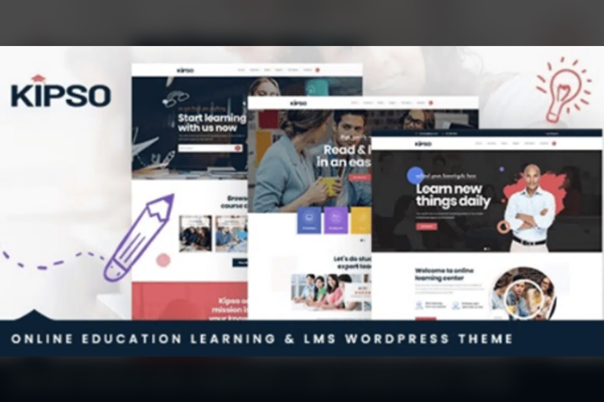 Kipso – Education LMS WordPress Theme v1.3.4