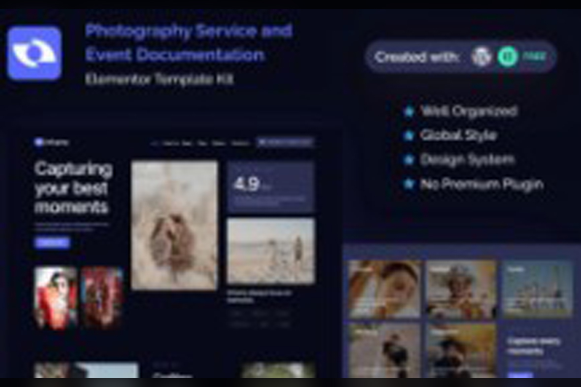 Inframe – Photography Service and Event Documentation Elementor Template Kit April 15, 2025