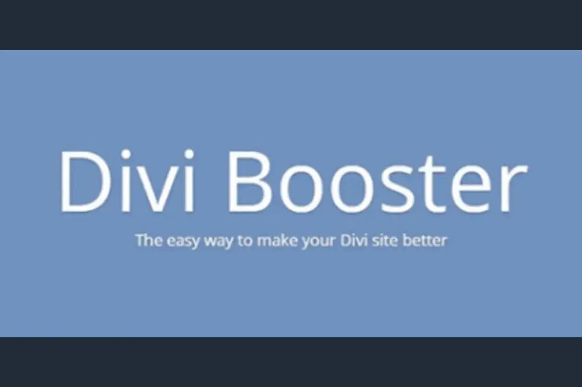 Divi Booster Enhance your Divi Theme v4.7.1