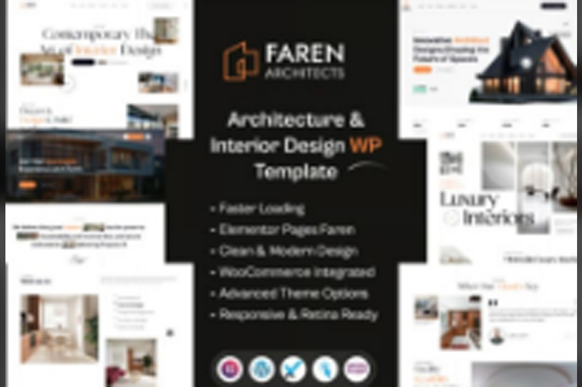 Faren – Architecture and Interior Design WordPress v1.2.0