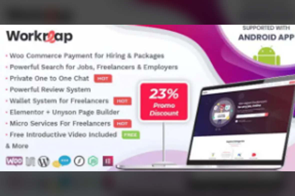 Workreap Freelance Marketplace and Directory Theme v3.3.0