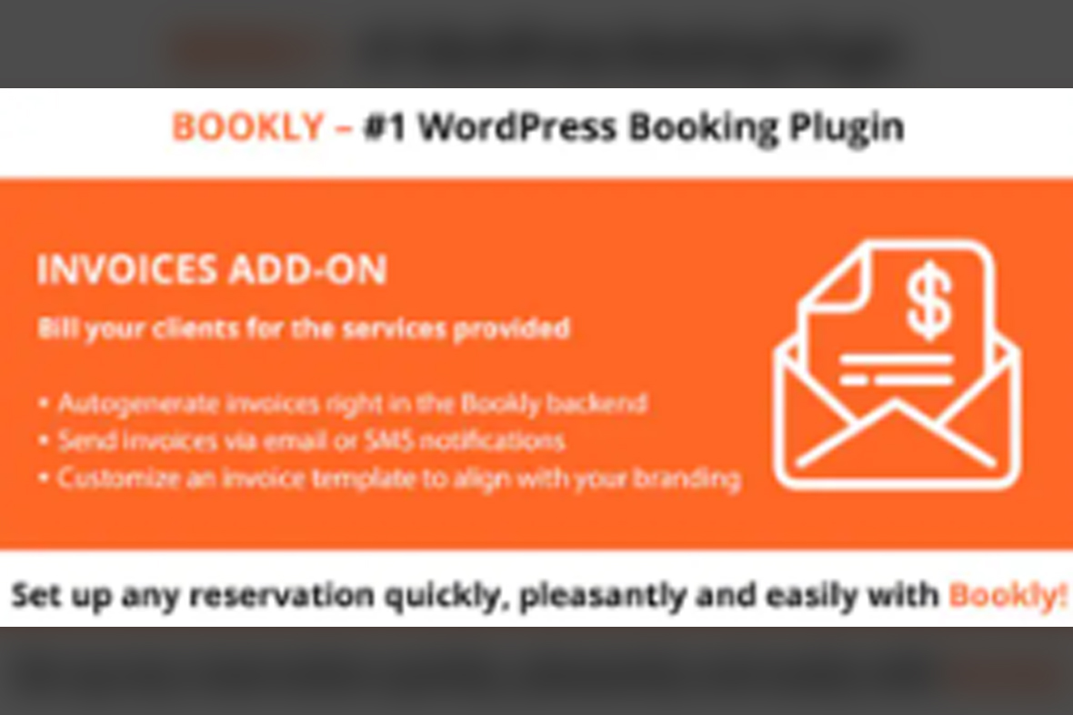 Bookly Invoices Add-on v5.8