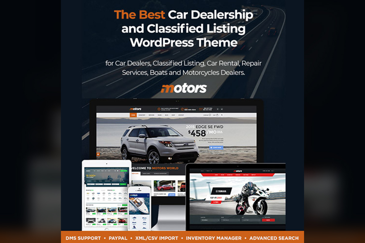 Motors – Automotive, Car Dealership, Car Rental, Auto, Classified Ads, Listing v5.6.64