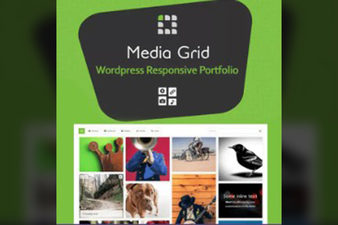 Media Grid WordPress Responsive Portfolio v8.2.2