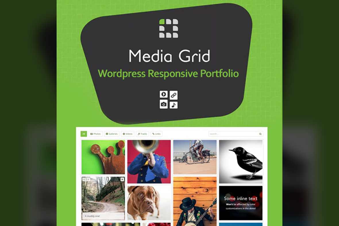 Media Grid – WordPress Responsive Portfolio v8.2.6