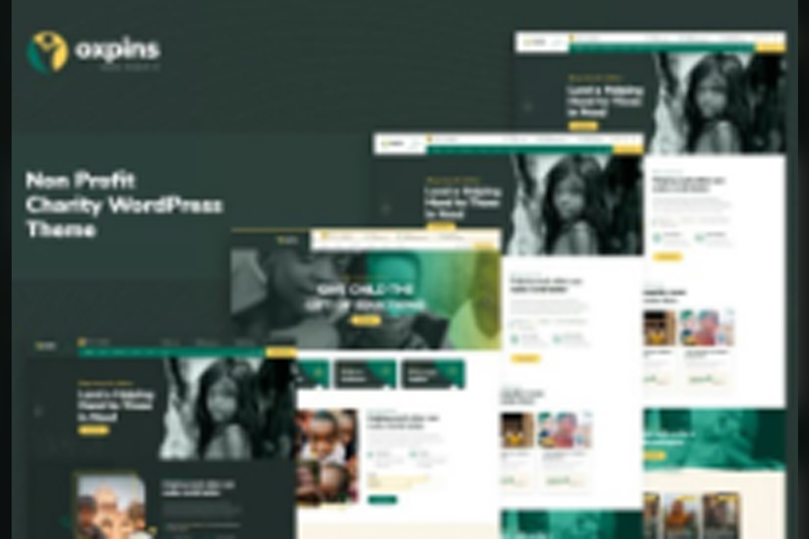 Oxpins – Non Profit Charity WordPress Theme v2.0.0