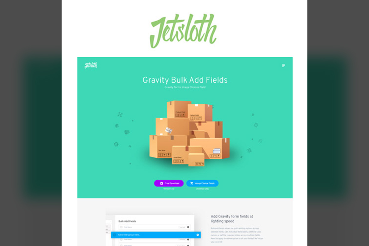 Jetsloth – Gravity Forms Bulk Add Fields v1.2.2
