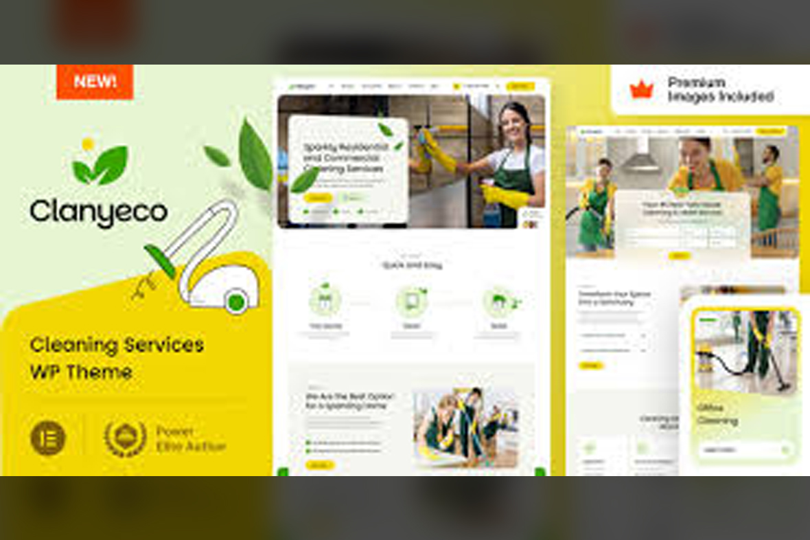 ClanyEco – Cleaning Services WordPress Theme v32