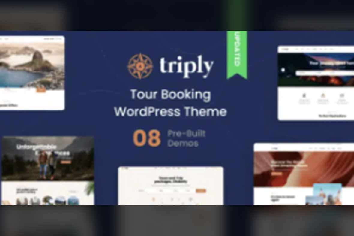 Triply – Tour Booking WordPress Theme v2.4.5