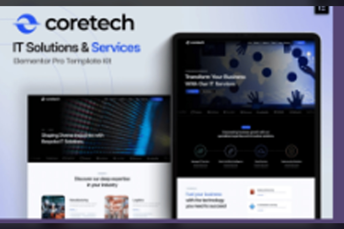 Coretech – IT Solutions and Services Elementor Pro Template Kit April 7, 2025