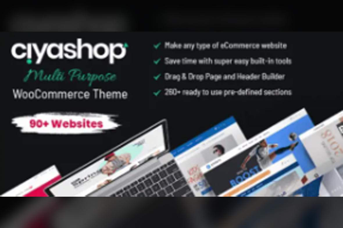 CiyaShop – Multi-Purpose WooCommerce v4.20.0