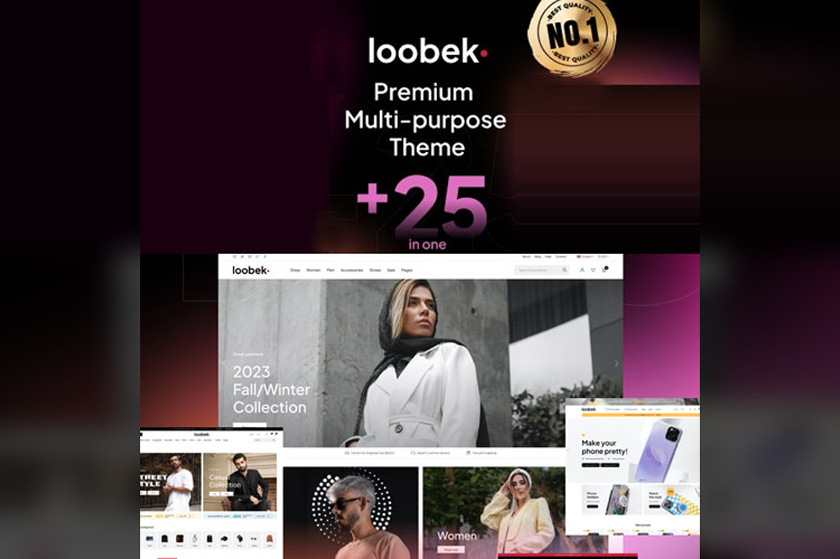 Loobek – Elementor Multipurpose WooCommerce Theme