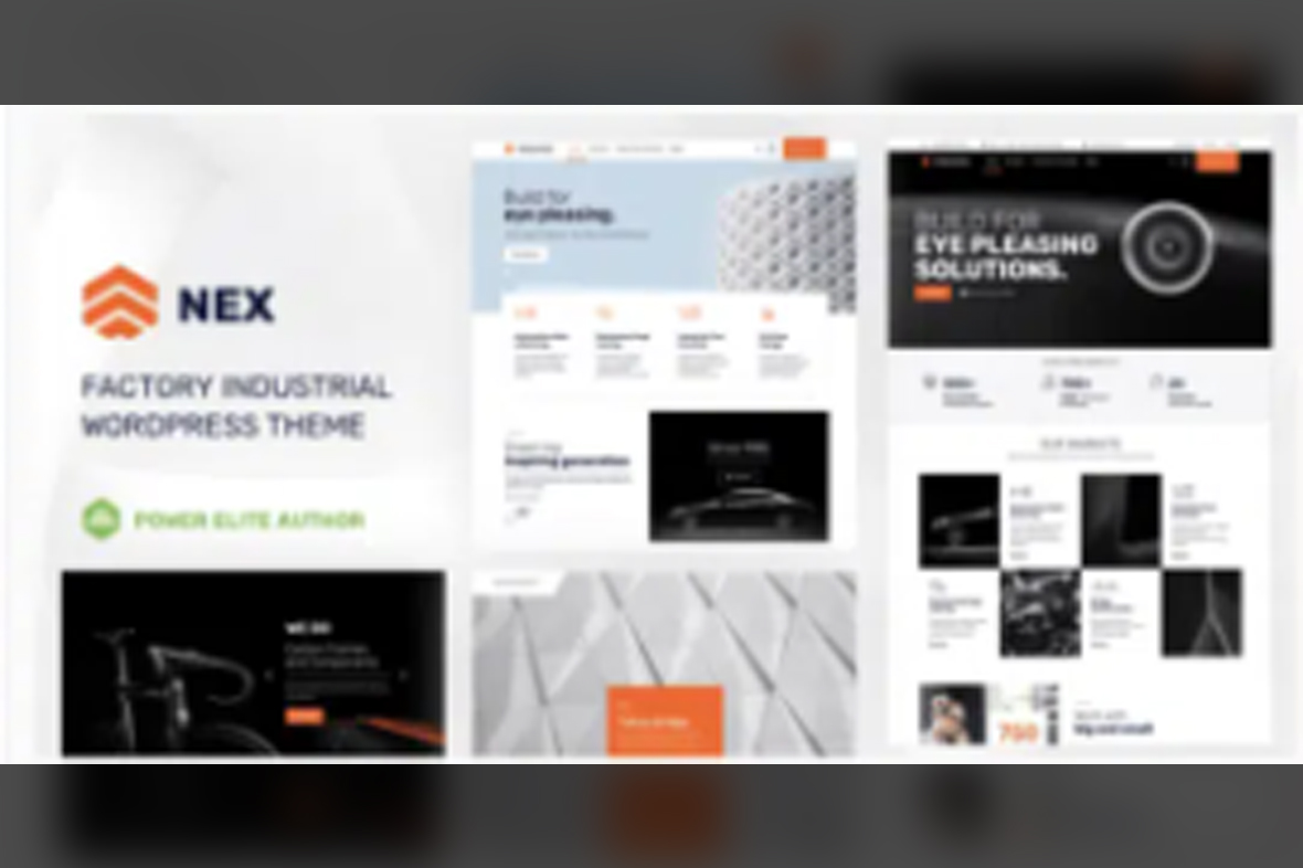 Nex – Factory and Industrial WordPress v21.0
