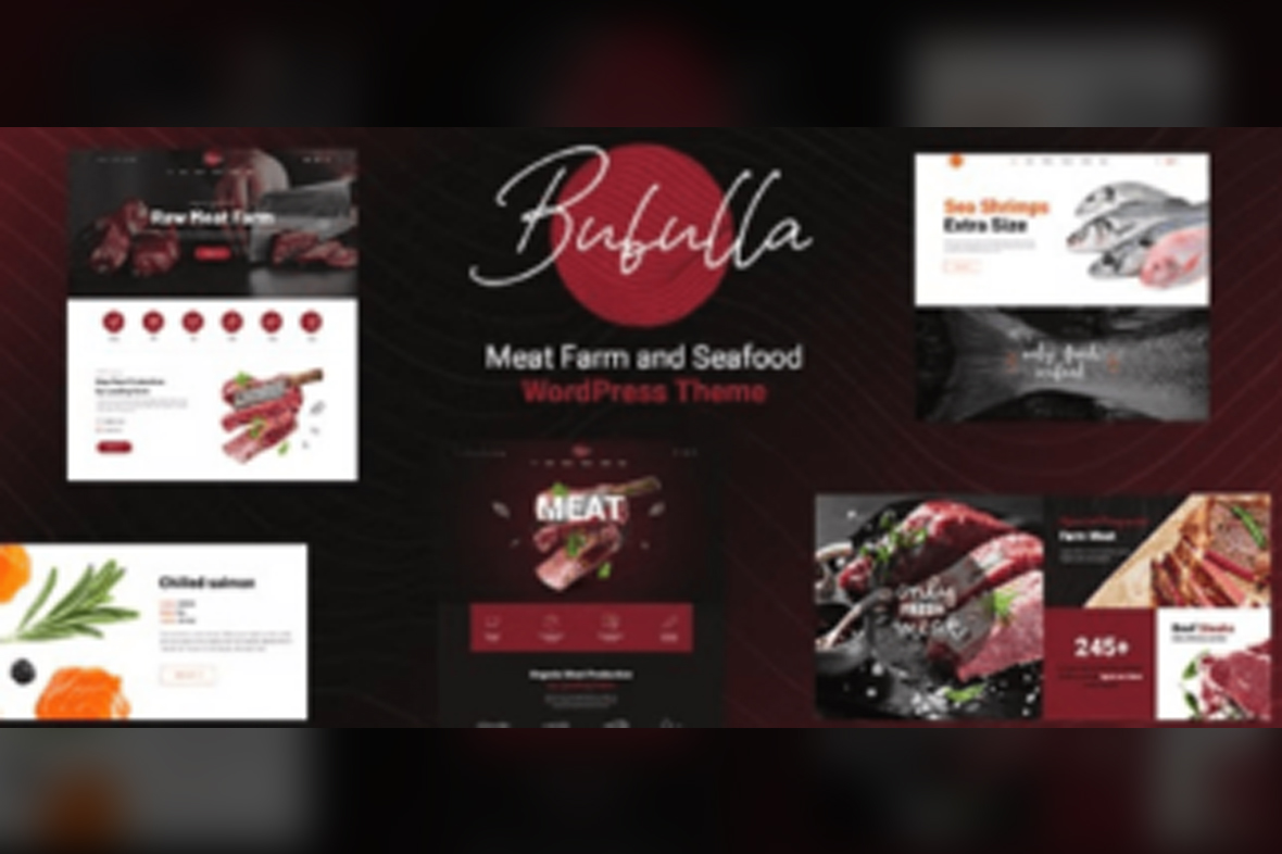 Bubulla – Meat Farm and Seafood Store WordPress Theme v1.1