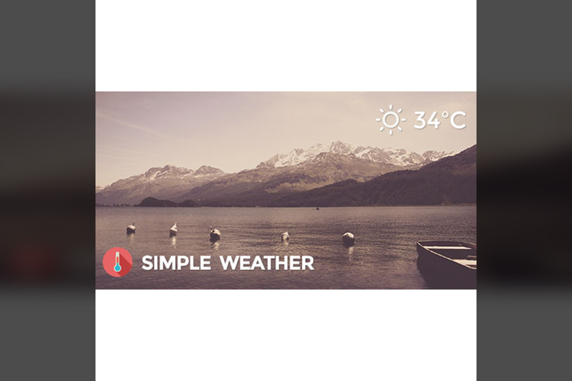 Weather WordPress Shortcode & Widget – Simple Weather Plugin v4.5.1