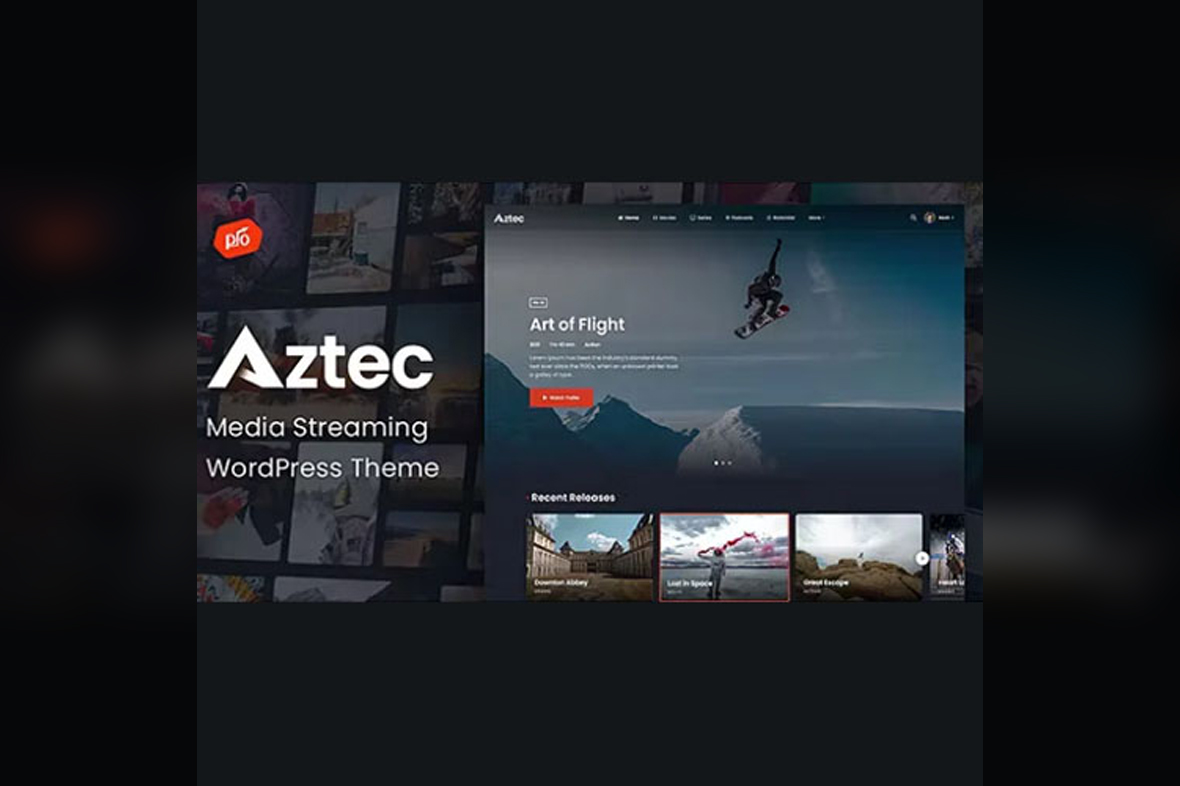 Aztec – Video Streaming & Membership Theme v3.9