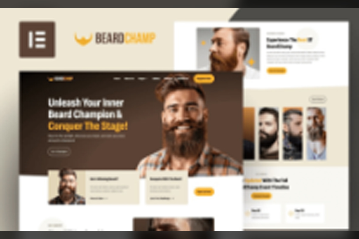 BeardChamp – Beard and Mustache Competition Elementor Template Kit April 5, 2025