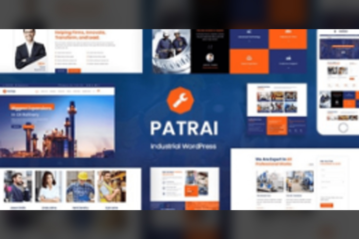 Patrai Industry – Industrial Theme For WordPress v2.6