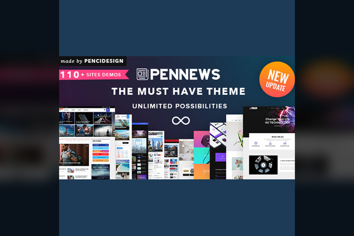 PenNews – News Magazine Business Portfolio Reviews Landing AMP WordPress Theme v6.7.0