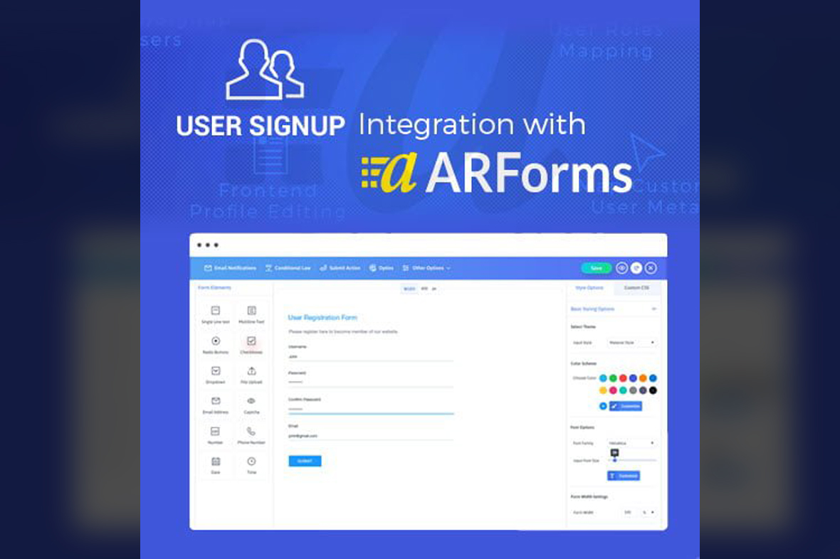 ARForms WordPress Form Builder Plugin v6.9.4