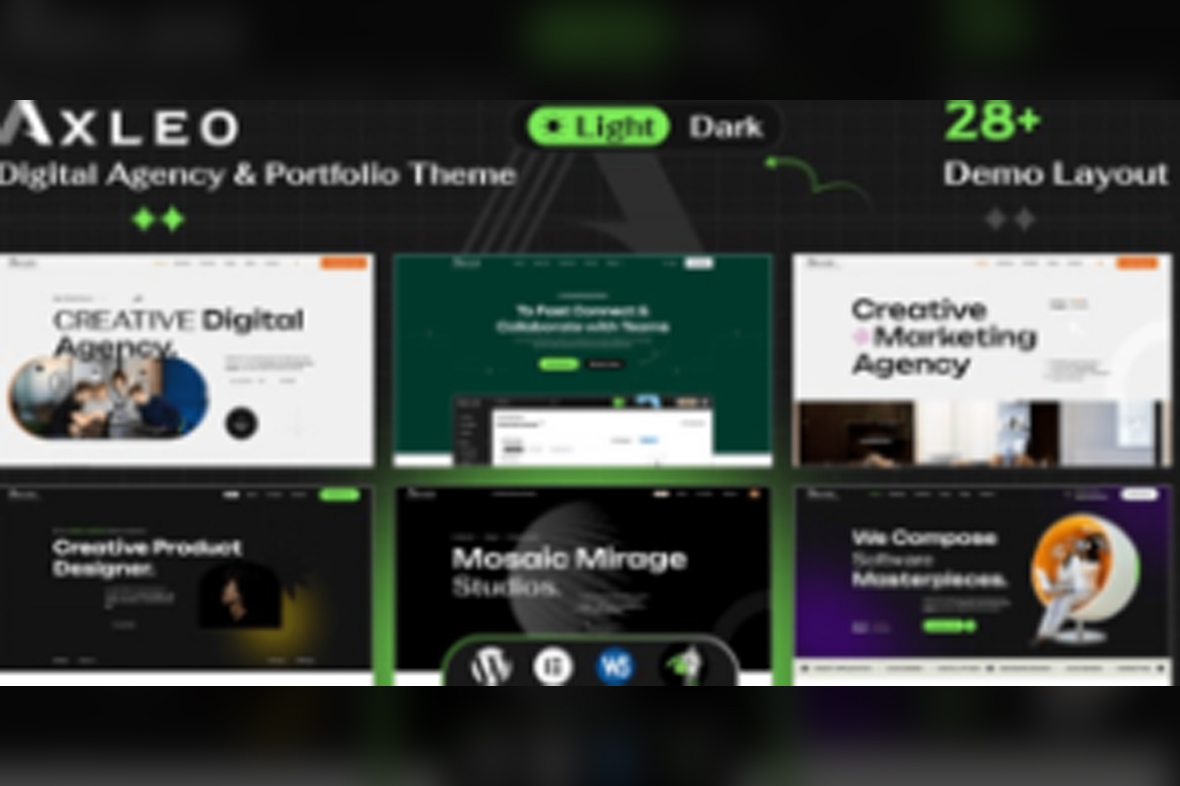 Axleo – Digital Agency WordPress Theme v1.1.0
