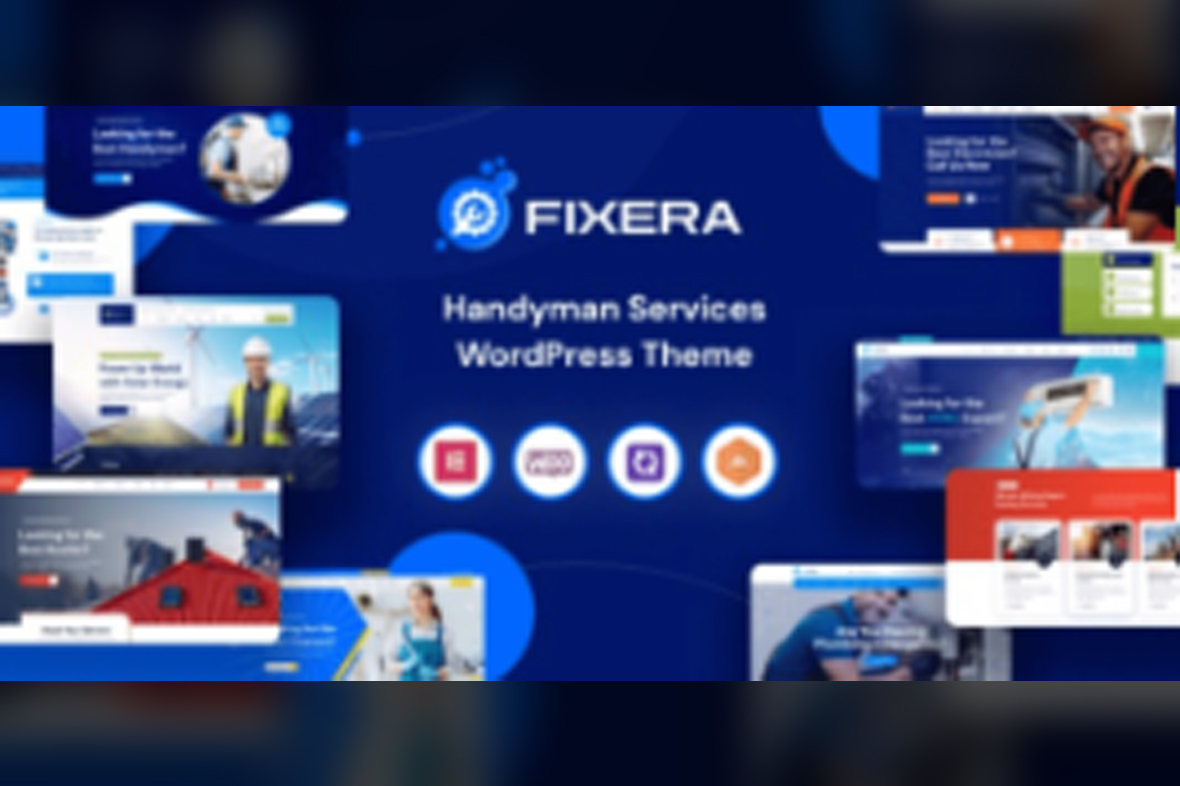 Fixera – Handyman Services WordPress Theme v1.0.4
