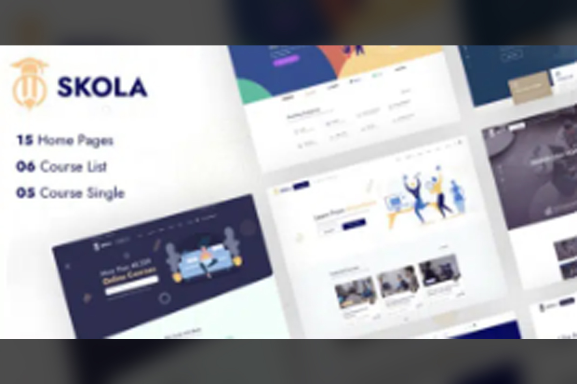Skola – LMS Online Courses WordPress Theme v1.0.34
