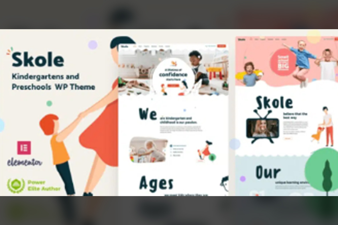 Skole – School Kindergarten WordPress Elementor v14.11