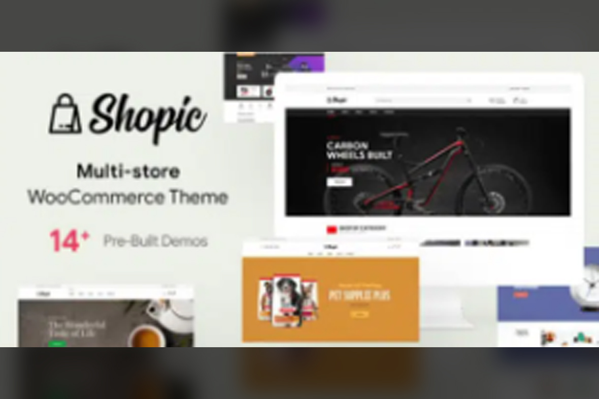 Shopic – Multistore WooCommerce WordPress Theme v2.4.7