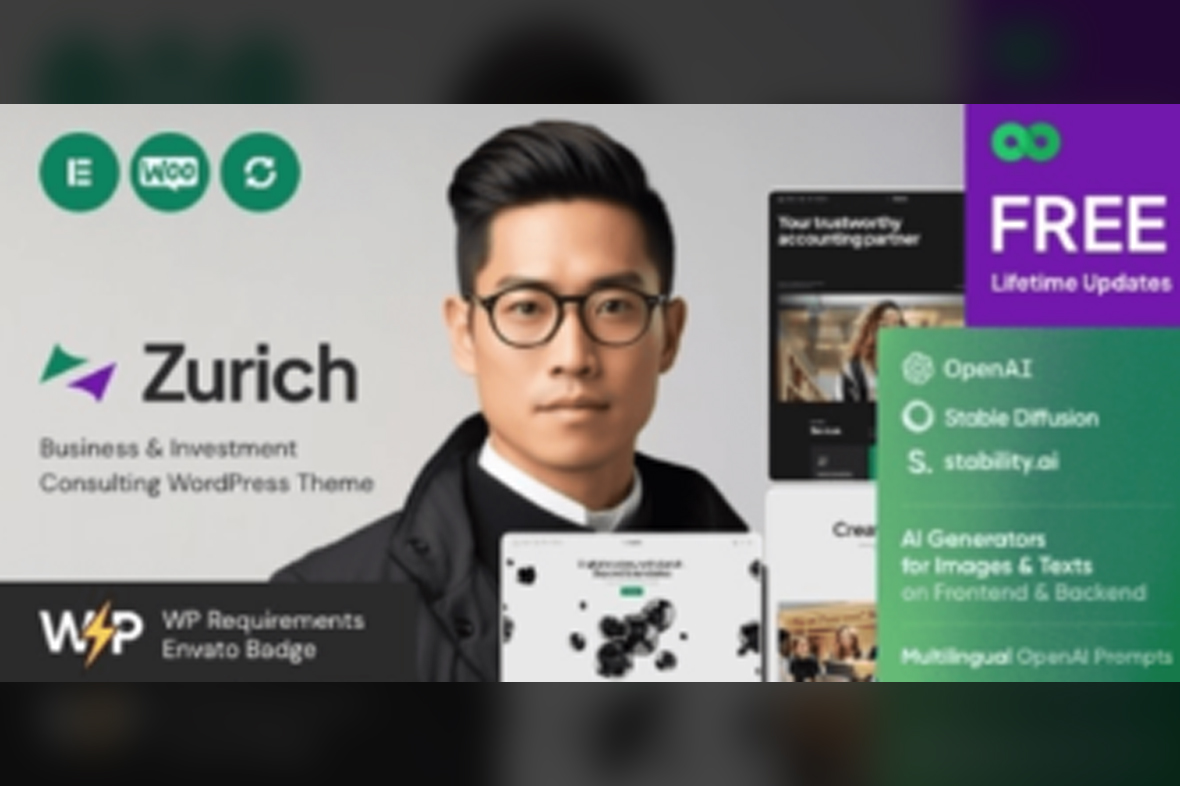 Zurich – Business and Investment Consulting WordPress Theme v1.1.0