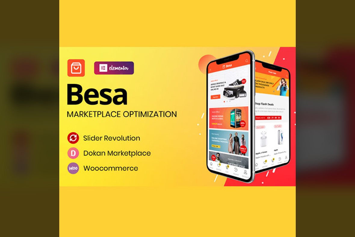 Besa – Elementor Marketplace WooCommerce Theme v2.3.8