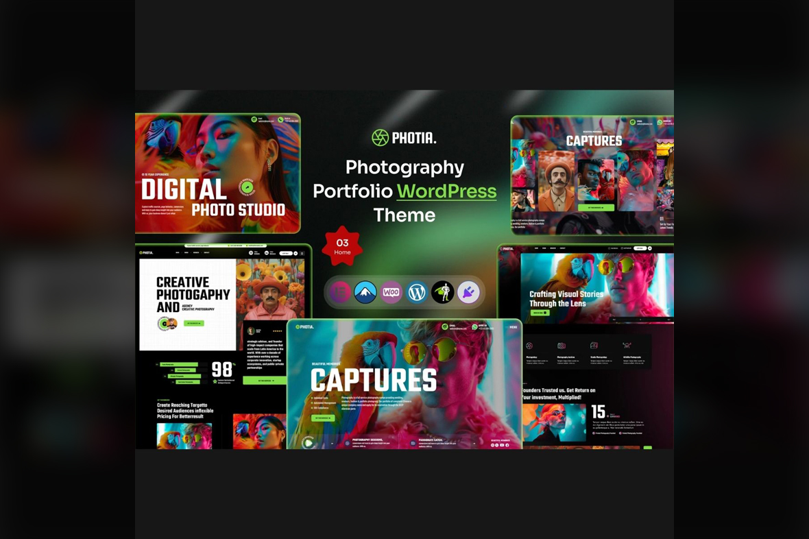 Photia – Photography Portfolio WordPress Theme v1.0.1