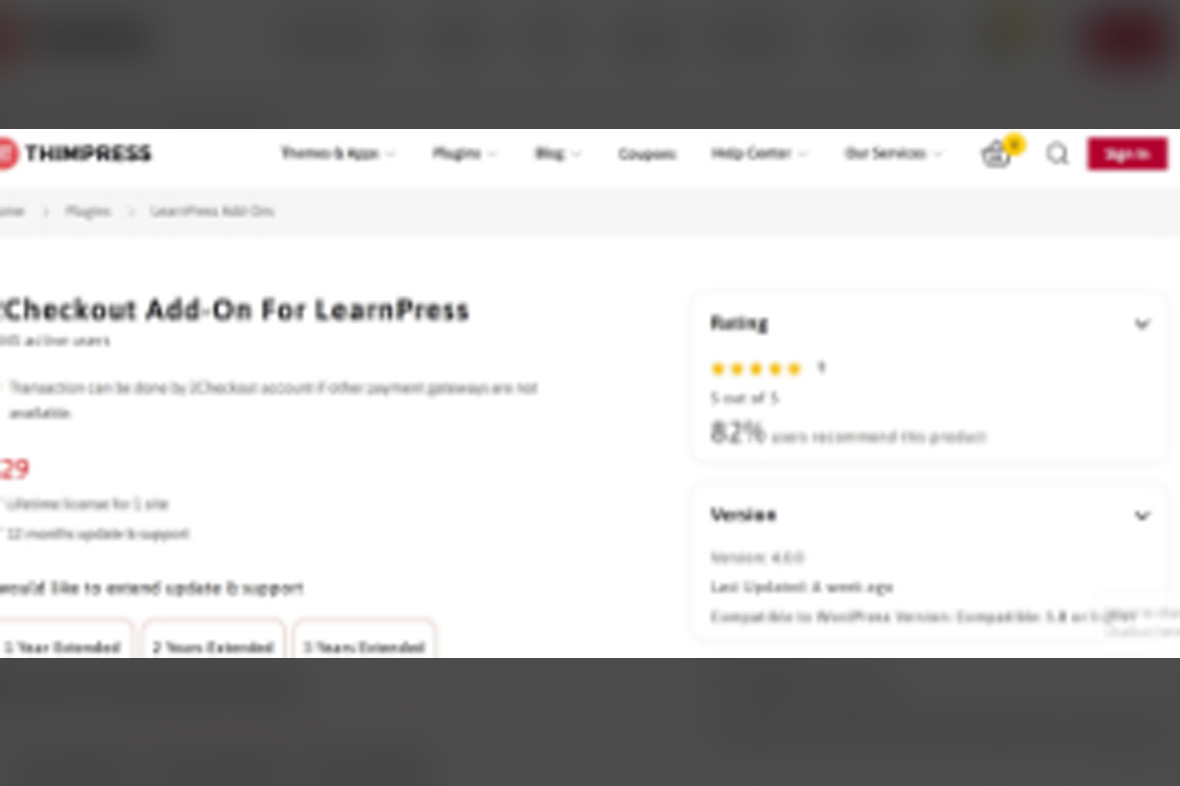 LearnPress 2Checkout Payment v4.0.2