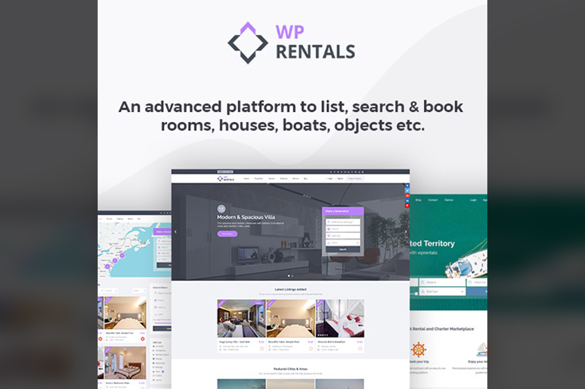 WP Rentals – Booking Accommodation WordPress Theme v3.14.1