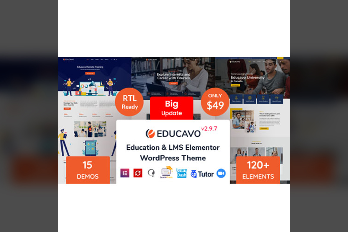 Educavo – Education WordPress Theme v3.3.5