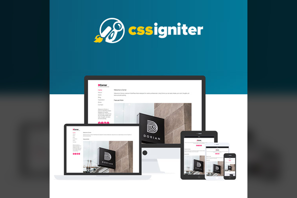 CSS Igniter Corner WordPress Theme v1.1.4
