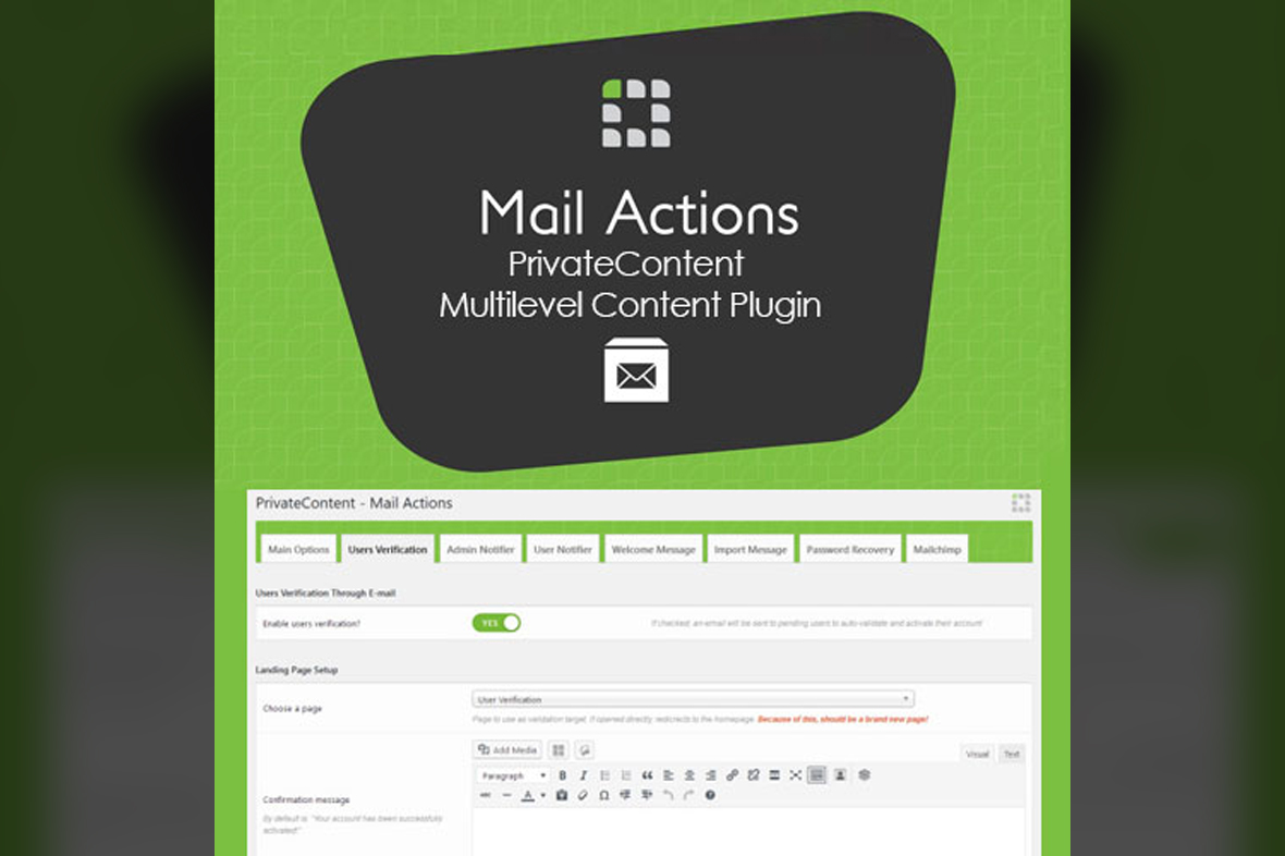 PrivateContent – Multilevel Content Plugin v9.1.5