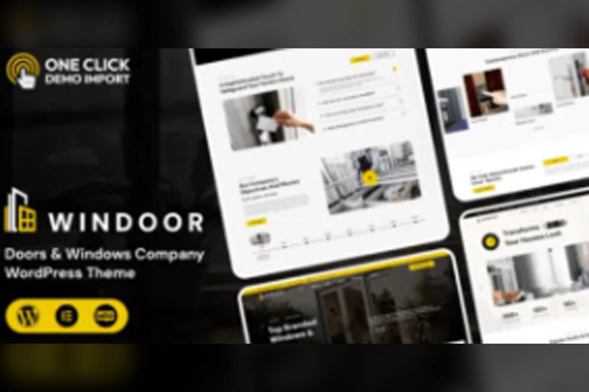 Windoor – Doors and Windows Company WordPress Theme v1.0.3