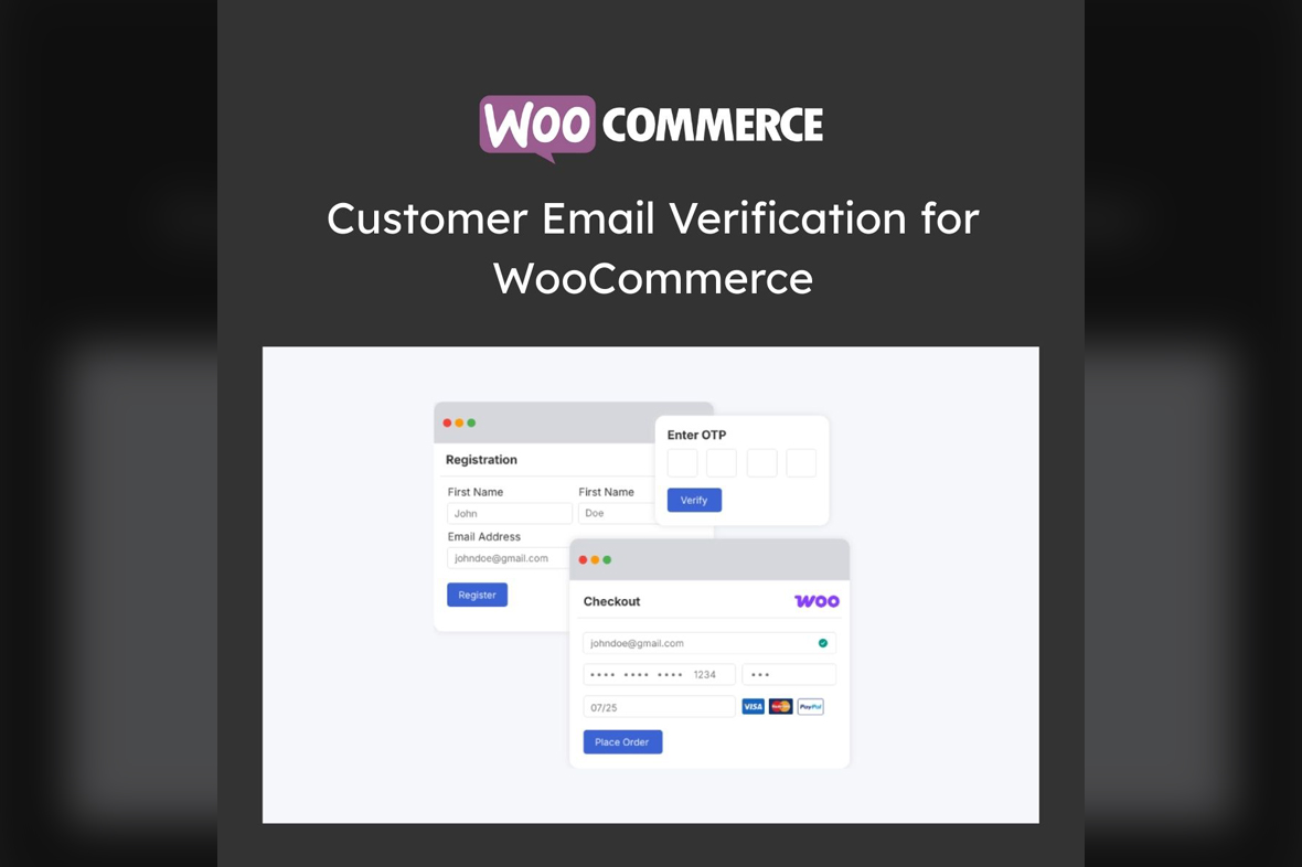Customer Email Verification for WooCommerce v2.9