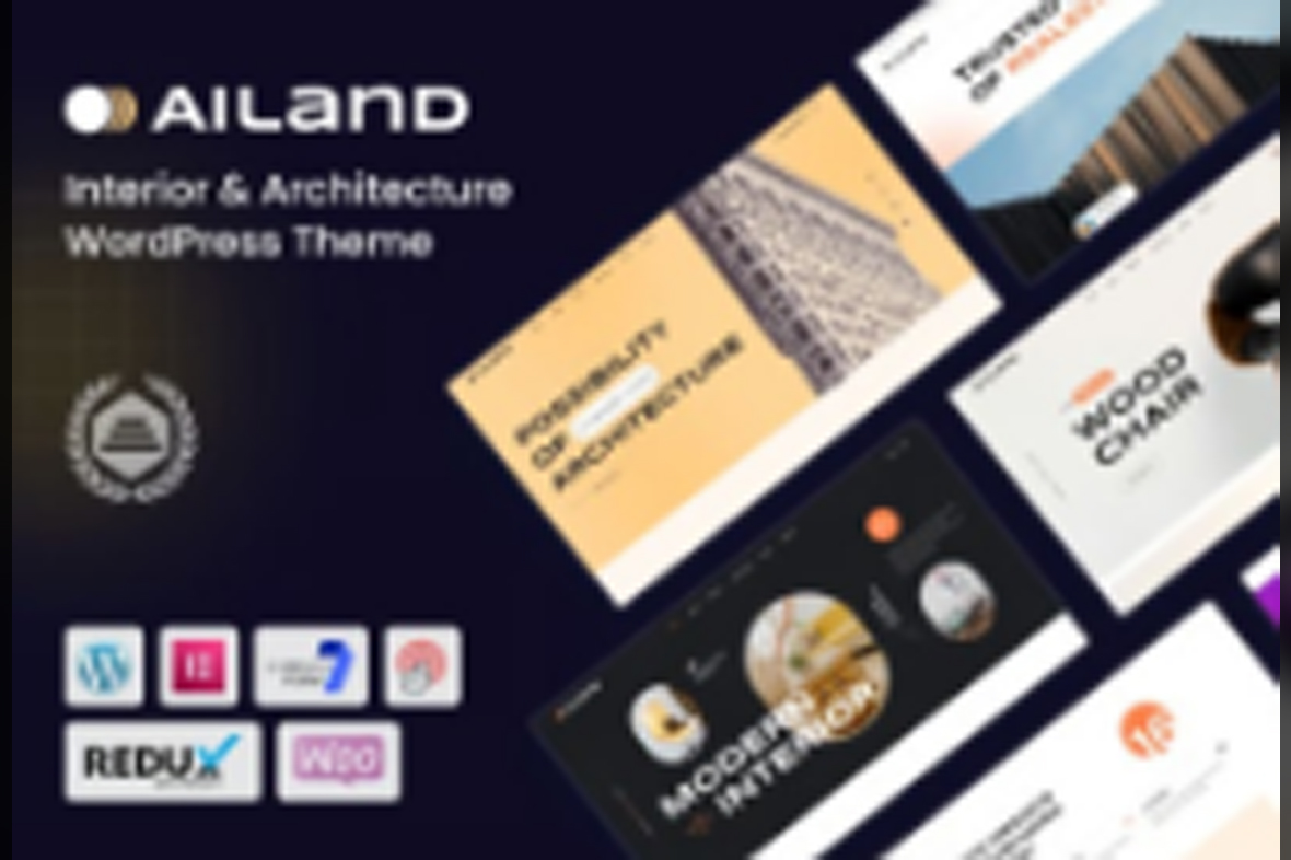 Ailand – Interior and Architecture WordPress Theme v1.0